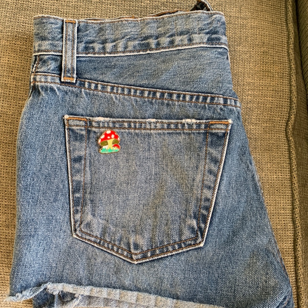 REDONE Denim Shorts